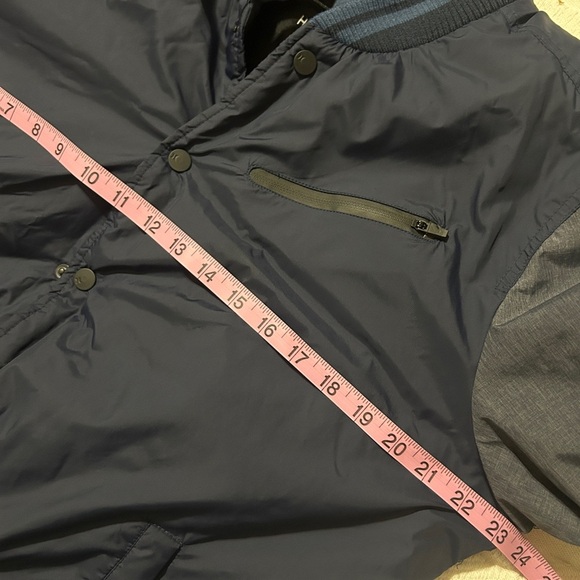 Like New Hurley Men's All-City  Dark Blue Hooded Jacket size M - Picture 10 of 15